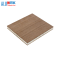 Alumetal lower price wooden  aluminum honeycomb sandwich panel honeycomb metal sheet